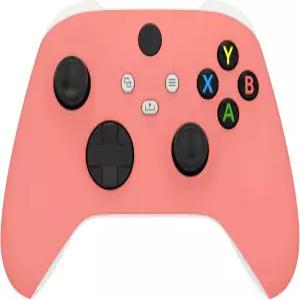 Xbox Series X S 컨트롤러용 익스트림레이트 대체 쉘 - 개인 맞춤형 업그레이드 Coral 소프트 터치 그립