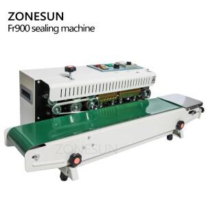 ZONESUN FR-900 자동 백 실러 연속 필름 밀봉기 전기 식품 열