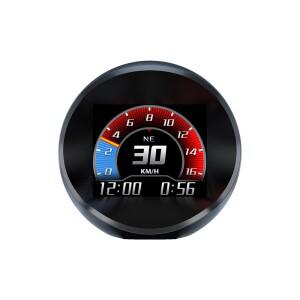 공용 GPS 자동차 헤드업 디스플레이 HUD 다이나믹 속도계 차량 주행거리 시간 5V USB 연결