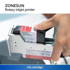 ZONESUN ZS-RIP1 곡면 인쇄용 회전식 잉크젯 프린터 병, 튜브, 바이알
