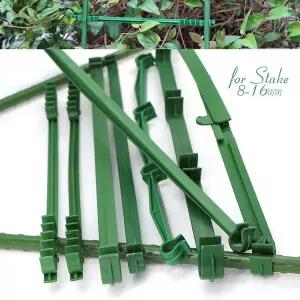 DIY 트렐리스 커넥터 조정 가능한 연결 로드 암 플라스틱 식물 말뚝 관엽 지지대 정원 기둥 고정 8mm 11mm
