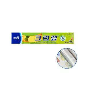 크린？N 랩 30cmx100m 위생 비닐 1개 비닐랩 크린 키친 주방용품 음식 전자레인지 100M
