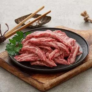 [작심밀도]농협안심한우 1++ 갈비살200g / 냉장