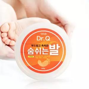 닥터큐 숨쉬는발 100g x 2개입 뒤꿈치 보습 발 각질관리 풋케어