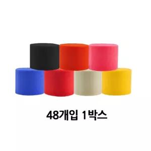 뮬러 땀 수분 흡수 스폰지 테이프 48개입 1박스 테이핑전용 손목테이핑 테이핑밴드 근육보호 헬스용품 근육