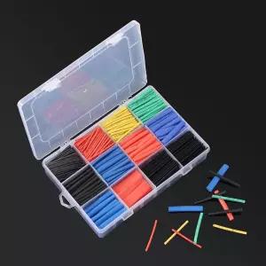 전선 절연 보호 컬러 열수축 튜브 대용량 750p 박스 세트 전기 diy 자재 전기diy 절연커넥터 diy자재