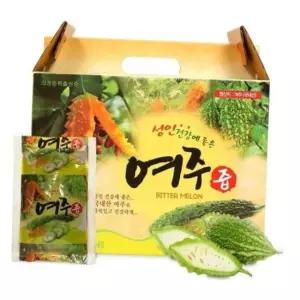 100% 국내산 여주즙 100ml 60포 건강 원액 선물 세트 부모님 선물 성인건강즙