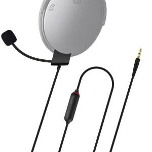 BOSE QC35 II 헤드폰과 호환되는 붐 게이밍 마이크 케이블 PS4 / PS5용 음소거 스위치가 있는 노이즈 캔슬링 케이블 코드 XBOX ONE PC 노트북 MAC 스마트폰 3.9피트