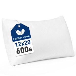 MIULEE 프리미엄 깃털 및 다운 30.5 레이어 부드럽고 인서트 20인치) 50.8CM(12 원단 면 소파 쿠션 푹신한 소파용 장식용 X 이중 침대