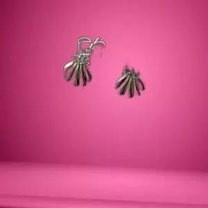 (silver 925) seashell earring