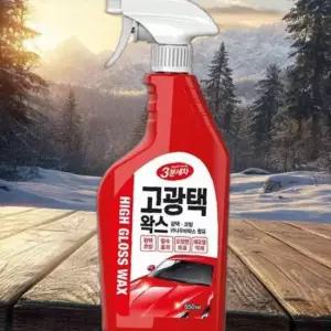 카렉스 차량용왁스 3분세차 고광택 왁스 650ml