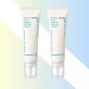 이니스프리 레티놀 시카 흔적 장벽 크림 50ml 2개 레티놀크림 시카크림 흔적케어 장벽크림
