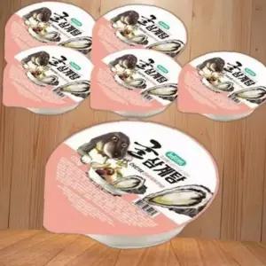 반려견 전용 원기회복 굴삼계탕 120g 6개입