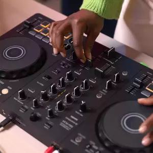 DJ 컨트롤러 음향 스탠드 디제잉기계 장비 콘솔 믹서 디제잉장비 DDJ FLX4 입문용