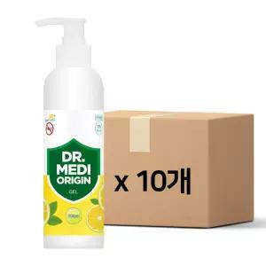 향기나는 닥터메디 오리진 겔 손소독제 스위트레몬 200mlX10개 에탄올70 식약처인증 의약외품제 소독제 방