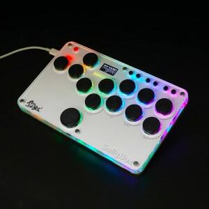 #미니 Hitbox WASD 파이팅 스틱 SallyBox LED 라이트 컨트롤러 PC/PS3/PS4/스위치 용 게임