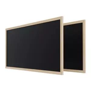 걸이용 블랙 칠판 대형(40X60cm)식당메뉴 소형 미니간 보드 메모 카페 빵집 제과점
