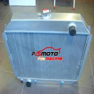 포드 F100 F-시리즈 Bronco V8 픽업 트럭 1966-1981 AT/MT 레인저/사용자 정의 용 알루미늄 라디에이터