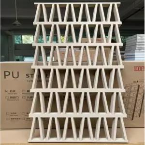 가벼운 3D DIY 방 칸막이 벽 패널 가정 및 사무실 장식용 파티션 화면 베 단면 벽돌 디자인(60x120cm 1pc)