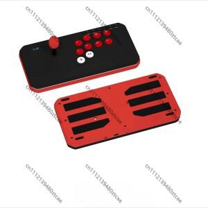 DOIO VLX 아케이드 파이팅 키보드 HITBOX 전체 알루미늄 합금 로커 KBGM-H08C 지원 PS5 스위치 PC 스팀