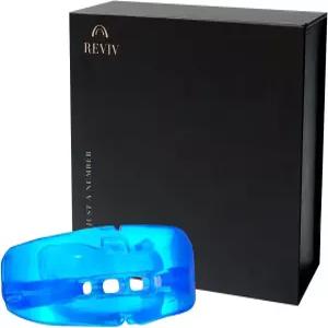 Reviv R1 프리폼 치과용 보호대 및 마우스피스 부드러운 실리콘 바로 착용할 수 있는 편안함 케이스 포함