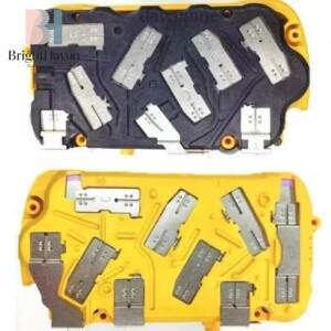 1세트 리튬 배터리 케이스 15x21700 셀 홀더 BMS PCBA 니켈 커넥터 플레이트 FlexVolt 20V B.H용 이온