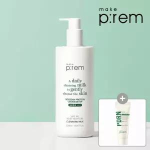 수분보충 [L포인트 최대3천원][공식]메이크프렘 세이프 미 모이스처 클렌징밀크 500ml 진정 쿨링 트러블피