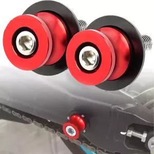 FREAXLL KAWASA*KI 10MM 스윙암 스풀 슬라이더 스탠드 M10*125 레드 250 400 650R Z400 Z750 Z800 Z1000