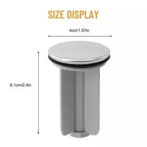 욕실 세척 대야 플러그 범용 싱크대 팝업 교체 배수관 고정장치 액세서리 40mm