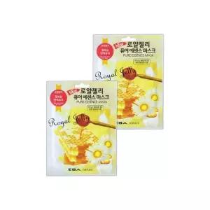 에바네이쳐 피부과 쿨링 토너 임산부 환절기 마스크팩 로얄젤리 퓨어에센스 10매 2세트