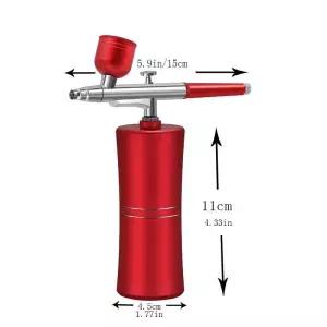 에어브러쉬 도색건 키트 0.3mm 에어브러시 페인팅 그린 도장