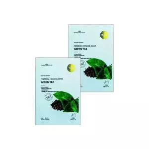 마리앤텔 에센스케어 일회용 1일1팩 스킨케어 마스크팩 프리미엄 힐링 녹차 10매 2세트