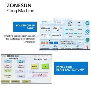 Zonesun 자동 꿀 스트로우 충전기 스틱 액체 및 밀봉 기계 ZS-FSHS21
