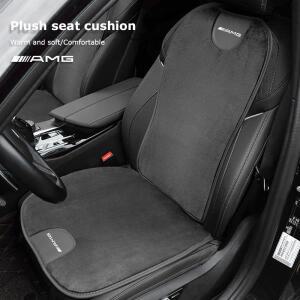 메르세데스 벤츠 AMG W204 W211 W169용 카시트 쿠션 커버 등받이 패드 플러시 인테리어