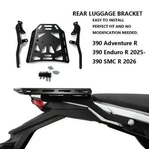 KTM 390 어드벤처 R/엔듀로 R 2026 390SMC 모터사이클 리어 러기지 랙 박스 고정 홀더 카고 브래킷