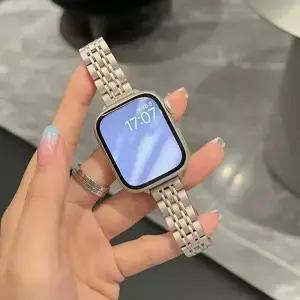 울트라 3 밴드 49mm S11 메탈 스트랩 스테인리스 스틸 팔찌 iWatch 시리즈 10 9 8 7 6 SE 여성용
