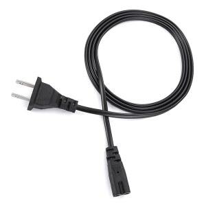 전기연장선 새로운 EU 전원 케이블 2핀 IEC320 C7 노트북 충전기 프린터 라디오 Ser XBOX용 미국 연장 코드
