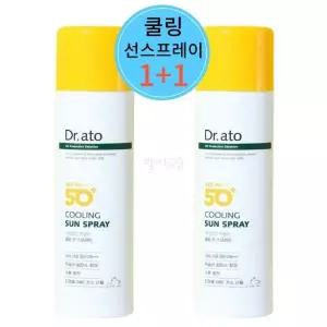 수분보충 1안티에이징 주름개선 탄력강화1 닥터아토 쿨링 선 스프레이 150ml x 2개 / 뿌리는 선크림 썬 미