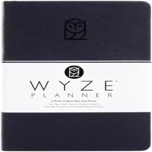 Wyze Planner 언데이트 데일리 플래너 - 6개월 A5 생산성 조직자 하루 전체 페이지 ADHD 친화적 시간별
