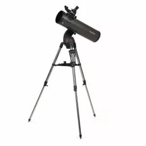 셀레스트론 - 넥스스타 광학 130mm 반사경 및 조리개 소형 스카이얼라인 컴퓨터화된 130SLT 설계 컴퓨터화 기술 망원경 휴대용 손 뉴턴 그레이 제어