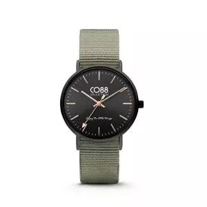 발란스3000 [CO88] 데일리 나토 스트랩 손목시계 블랙 8CW10037 3450878