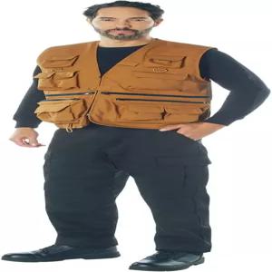 로스코 삼촌 밀티 여행 조끼 야외 낚시 캠핑 17 카고 포켓 재킷