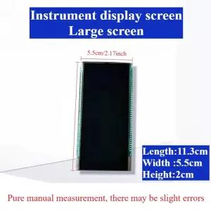 자동차 계기판 LED LCD 디스플레이 글래스 범용 쉬운 설치 (쉐보레 아이비오 트랙스 소닉 아베오용)