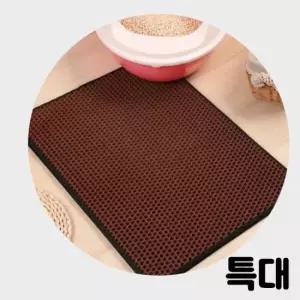 친절한탄씨 TBZ OH 엠보 고양이 방지 매트 특대 사이즈 화장실매트 고양이화장실 고양이매트