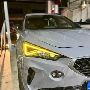 CSL 옐로우 엔젤 아이 DRL LED 보드 좌석 레온 포멘터 큐프라 LED 헤드라이트 주행등 모듈 5FJ941475