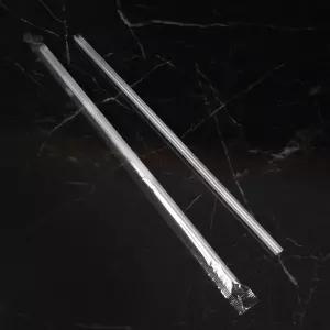 (7.0mmX250mm 투명 10000개) 긴빨대 일자 개별포장/일회용/빨대/스트로우/카페/플라스틱/업소용/빨때/음료