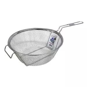 스텐 이 원형 튀김건지기(대)255mm 채망 바스켓 채반