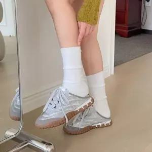 볼드 아웃솔 레이스업 메쉬 믹스 경량 모던 캐주얼 스니커즈 SS시즌-WFNGJVG