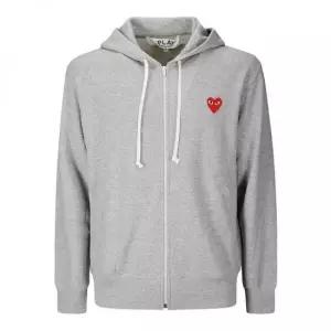 꼼데가르송 MUST IT_COMME DES GARCONS 26SS 레드 하트 와펜 집업 후드 AX T168 051 1