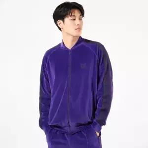 니들스 R.C. Track Jacket - CPE Velour Purple NS251) R.C 트랙 자켓)